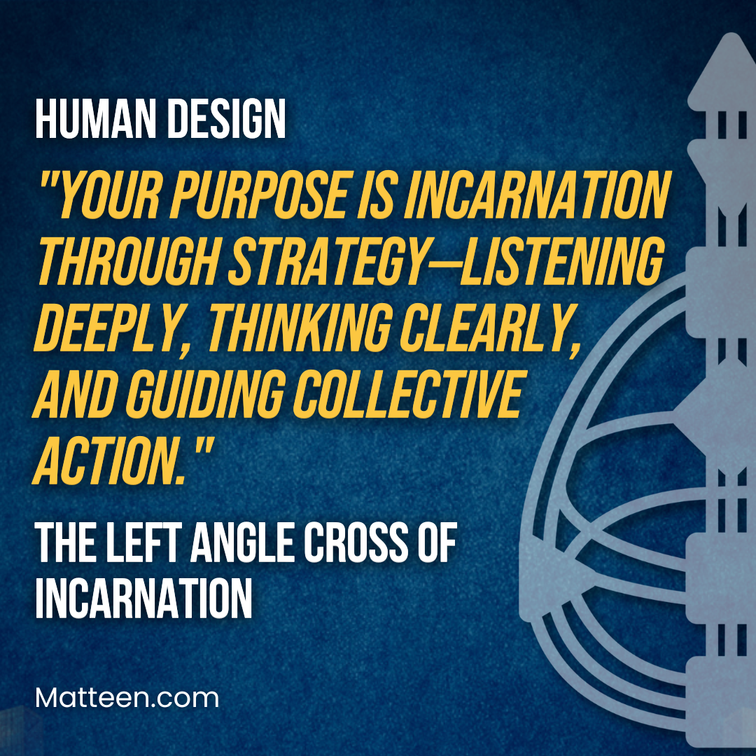 The Left Angle Cross of Incarnation In Human Design