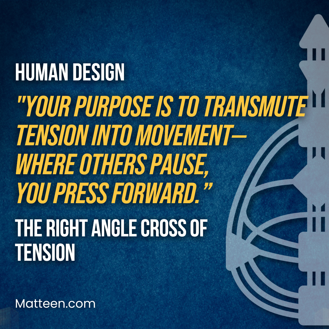 The Right Angle Cross of Tension In Human Design